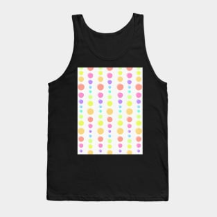 Rainbow Dots Pattern Tank Top